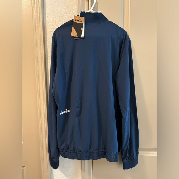 Blue Diadora full Zip Jacket, Size M - Picture 5 of 5